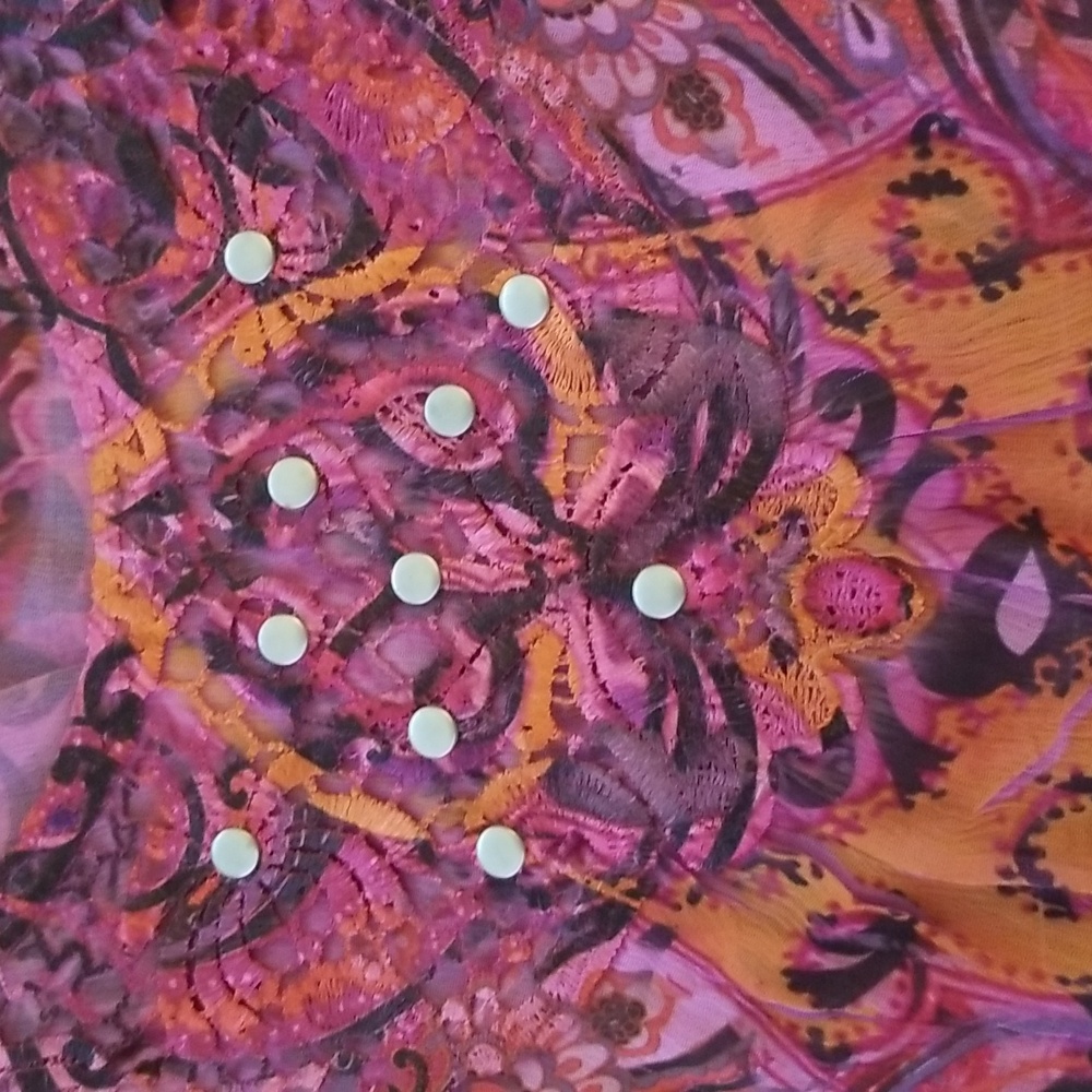 Pink Floral Top - Picture 8 of 9